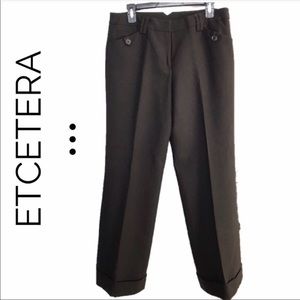 ETCETERA | HIGH QUALITY WOOL BLEND DRESS PANTS 10